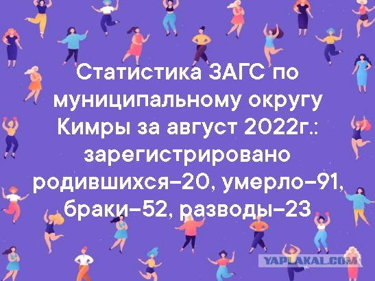 Интересно почему? Смертность в НиНо выше рождаемости в 2 раза.