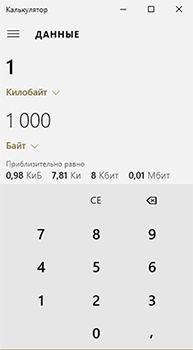 Возможности калькулятора Windows 7