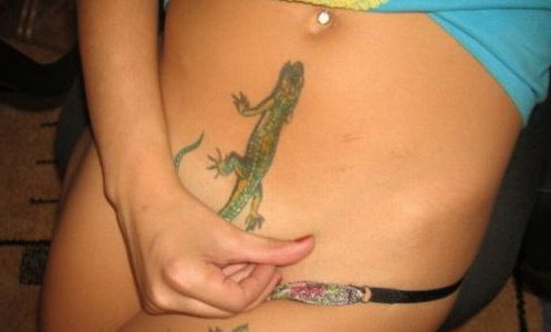 Прикольные интимные тату 16