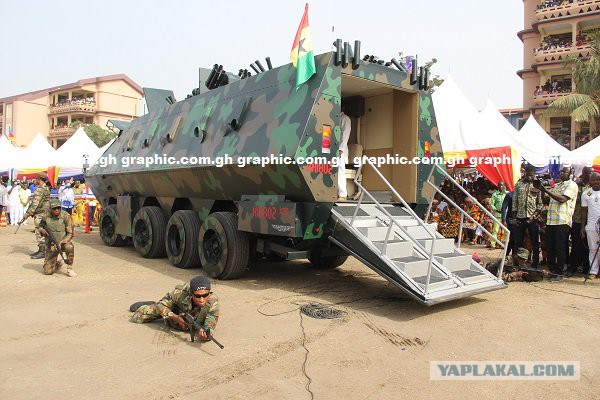 Новинки вооружения из Ганы