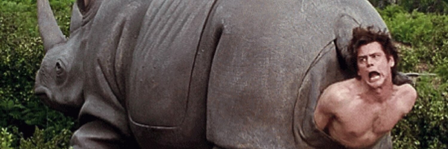 А ещё носорог родил Эйс Вентуру. 