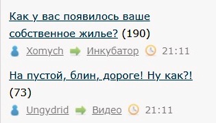 Как у вас появилось ваше собственное жилье?