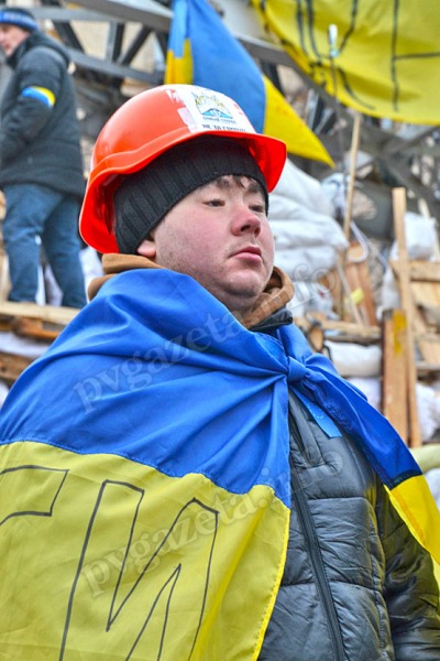 Горящие украинские менты