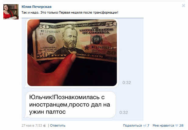 Юлия Печерская. Градация мужчин по уровню дохода