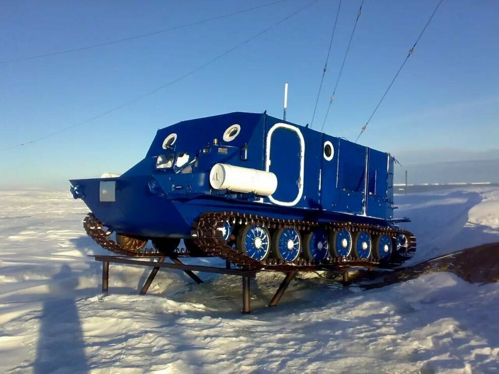 Машины на Южном полюсе