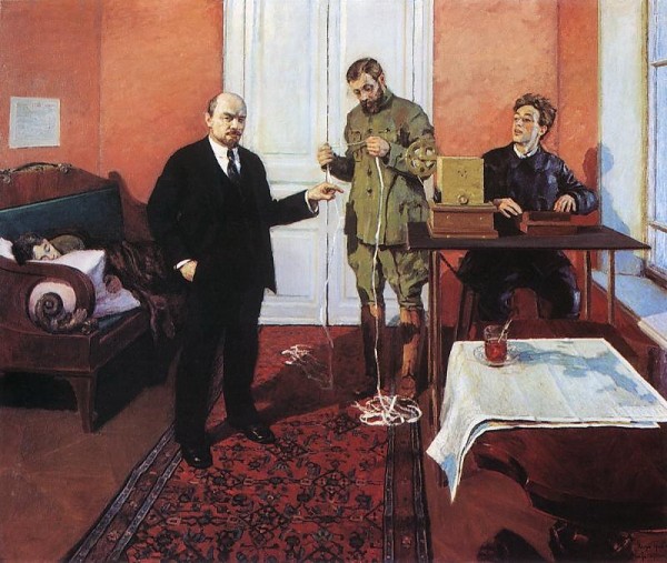 Ко дню рождения Ленина. Жизнь Ильича в живописи