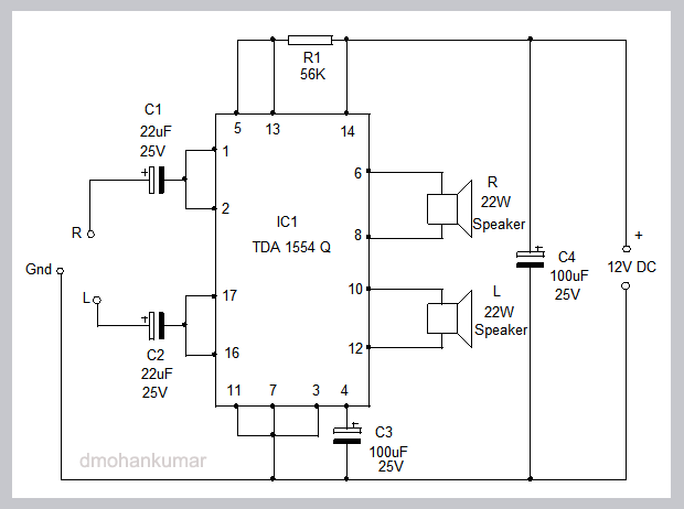 Cd2611gs схема усилителя