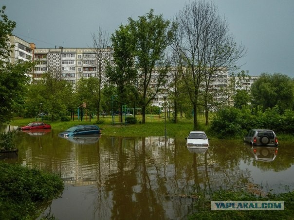 Потоп в Москве (30.06.2013)