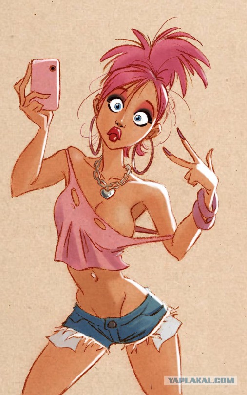 Сексуальные красотки художника Pedro Perez