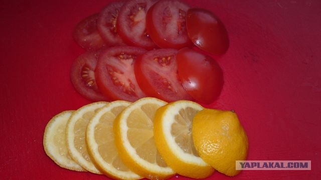 Долма с двуми начинками.