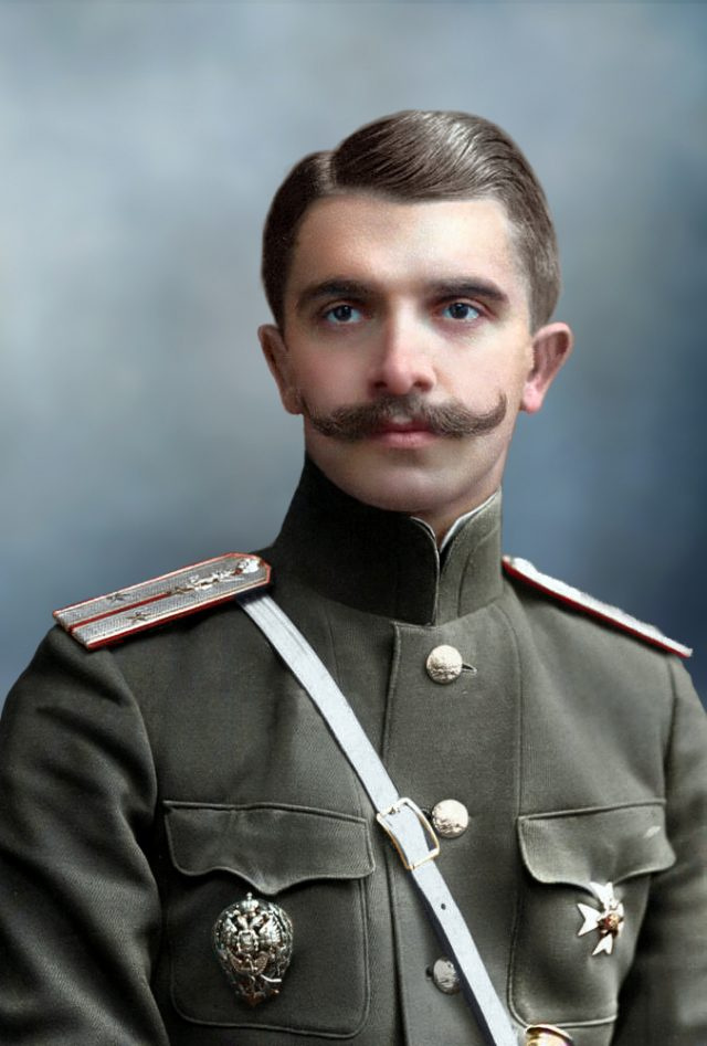 Российская императорская армия. Раскрашенные фото