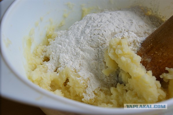 Картофельный пирог, С курицей, помидорами и сыром