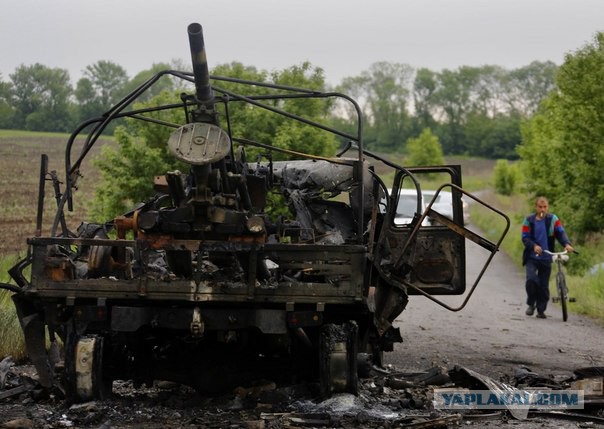 Фото со вчерашнего боя под Краматорском