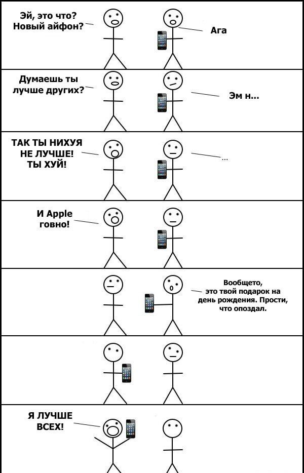 Что говорят фанаты Apple