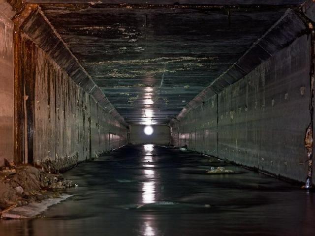 Московская канализация - взгляд изнутри