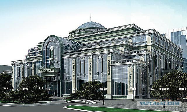 Старинные здания сто лет спустя