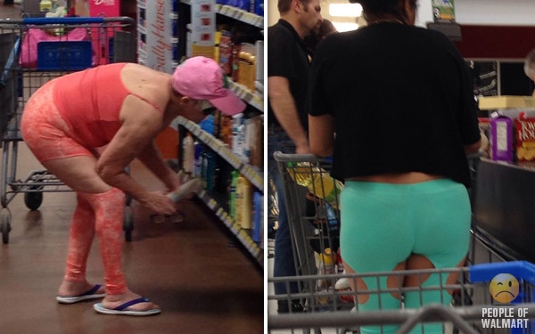 Экстравагантные покупатели Walmart