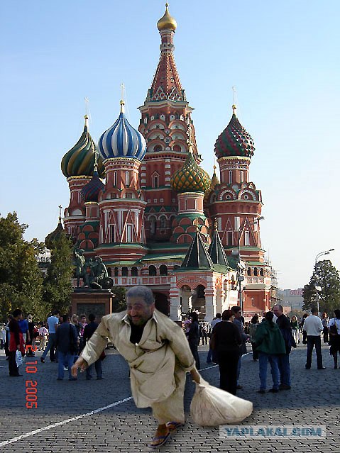 Фотожаба: Мужик и мешок