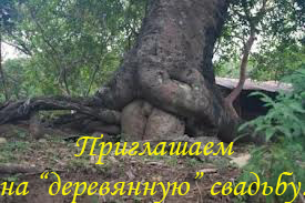 Приглашение на деревянную свадьбу.