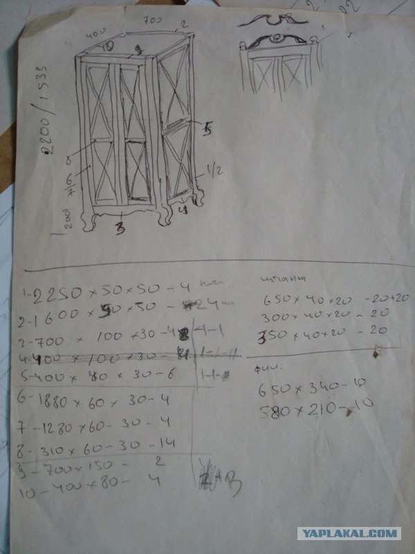 От эскиза до мебели.