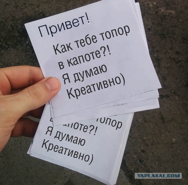 Подготовился к войне с любителями газонной парковк