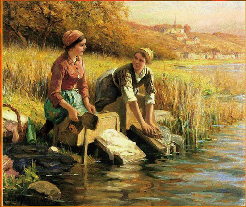 Стиральная машина, работающая без электропитания