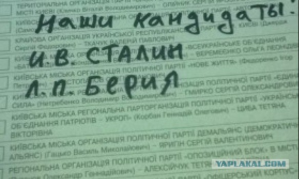 Реакция украинских патриотов