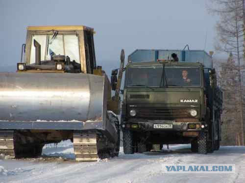 Зимники Якутии и Иркутской области. Весна 2011 года