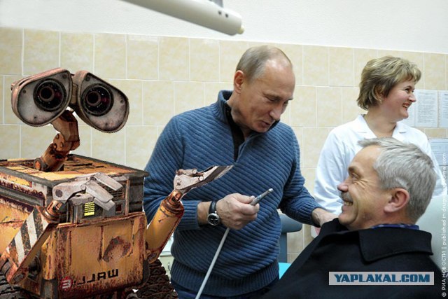 Фотожаба: Стоматолог Путин
