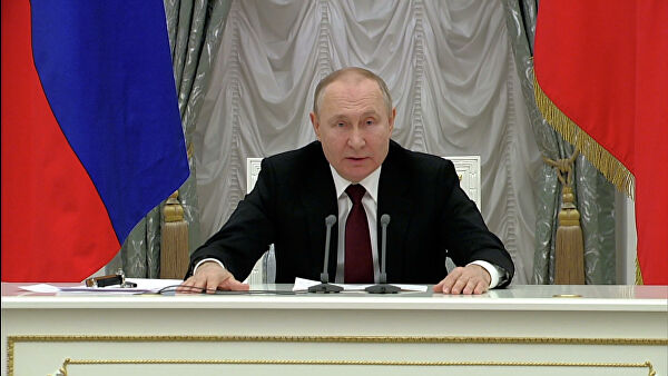 Срочное обращение Путина по вопросу признания ДНР и ЛНР. Прямая трансляция по итогам Совбеза