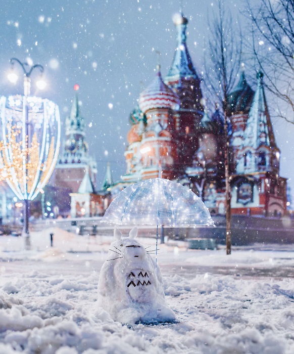 Москва зимняя и новогодняя. Часть вторая