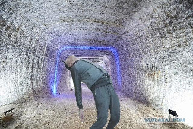 Соляные шахты в  Соледаре