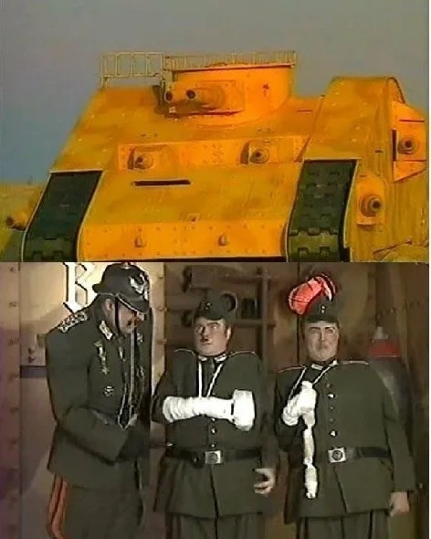 Первый танк .