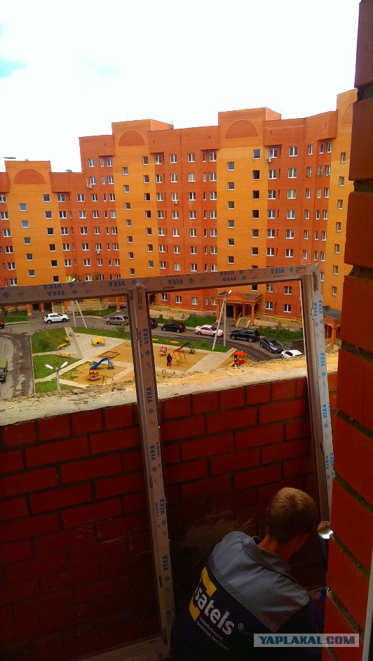 Мой способ установки окон