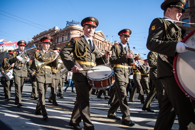 Парад 9 Мая 2015 в Санкт-Петербурге