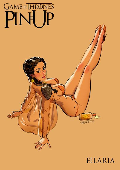 "Игра престолов" в стиле pin-up