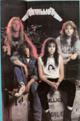 Концертные постеры от Metallica...