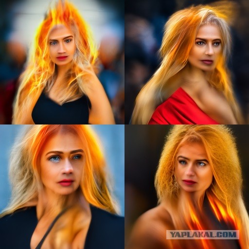 Нейросеть ещё и девочек рисует