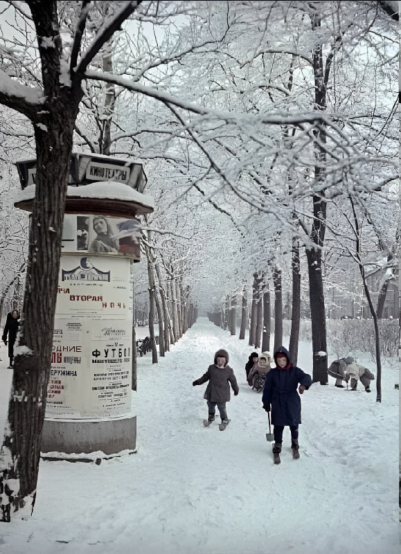 Москва зимняя и новогодняя. Часть третья