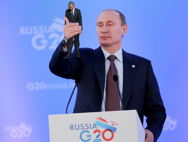 Путин и Обама на G20