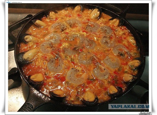 ПАЭЛЬЯ  de mariscos