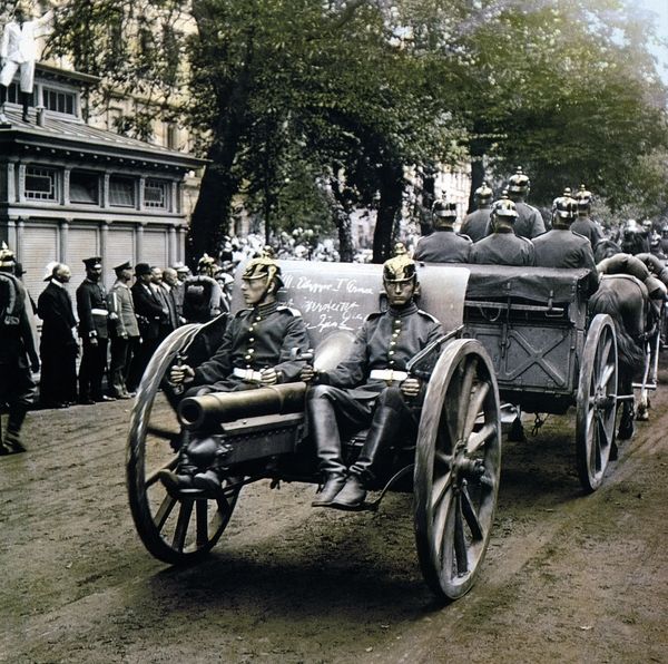 Артиллеристы и гранатометчики Первой мировой