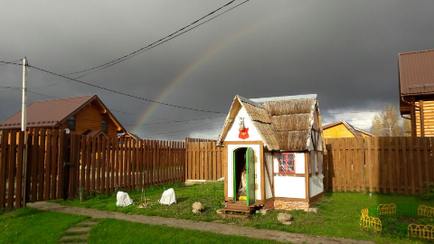 Детский домик, исполнение мечты детства