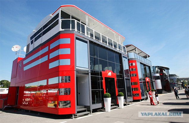 Как перевозят болиды Формулы-1