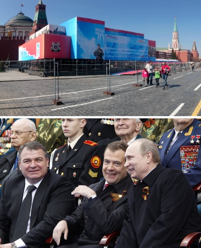 Почему мавзолей Ленина прикрыт фанерой, об этом Путин не скажет в своей речи на Параде
