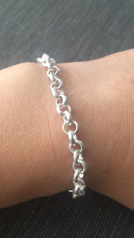 Цепочка шопард из серебра