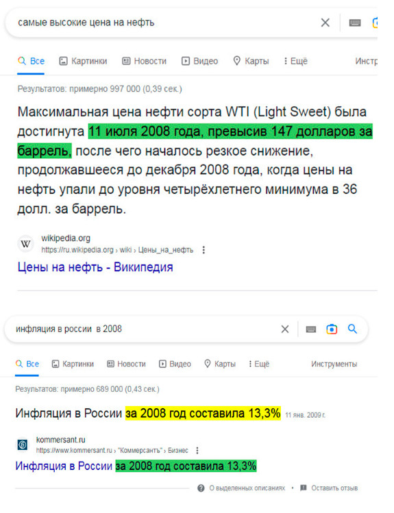 Путин: Инфляция 3%