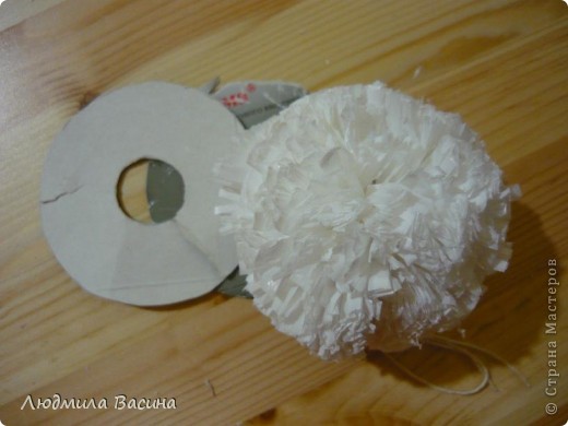 Игрушка своими руками: Полиэтиленовый кролик