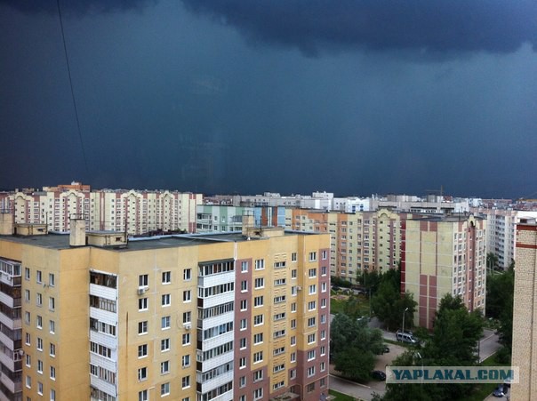 В ожидании грозы в Рязани ( 16.06.2015)