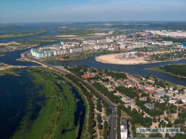 Фото некоторых городов с высоты